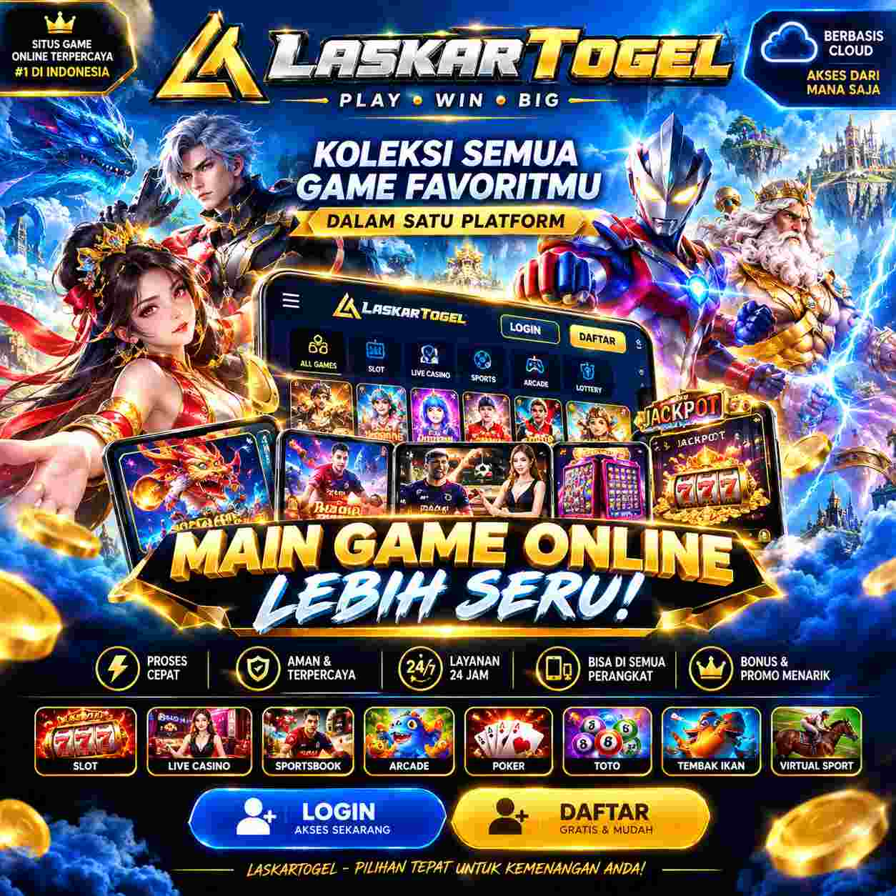 Banner - Situs Live Streaming Laskartogel | Login Sekarang!